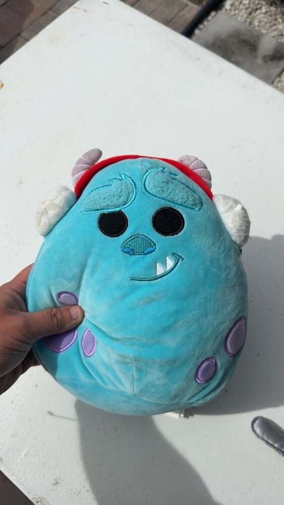Disney Squishmallows Monsters Inc. Sulley Plush Pillow - Picture 1 of 3